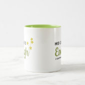 Zijn genade is genoeg (2 Korintiërs 12:9) Mok (Center)