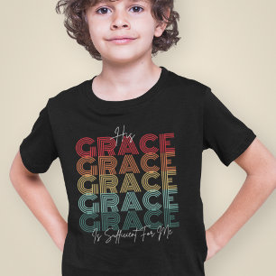 Zijn genade is genoeg - Evangelie Jezus voor jonge T-shirt