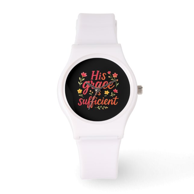 Zijn genade is genoeg horloge (Voorkant)