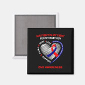 Zijn gevecht Ba3 Magneet (Voorkant / Achterkant)