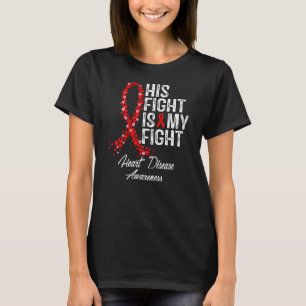 Zijn gevecht is mijn 'Fight CHD Heart Disease Awar T-shirt