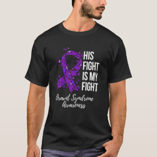 Zijn gevecht is mijn 'Fight Dravet Syndrome Awaren T-shirt