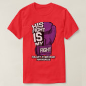 Zijn gevecht is mijn 'Fight Dravet Syndrome Patiën T-shirt (Design voorkant)