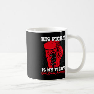 Zijn gevecht is mijn gevecht. Boksboxer bloedkanke Koffiemok