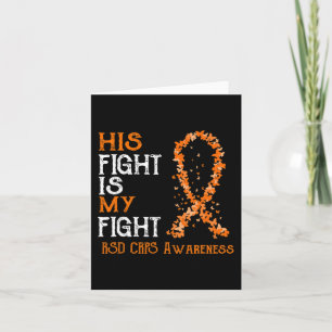 Zijn gevecht is mijn gevecht RSD CRPS Awareness 3 Kaart