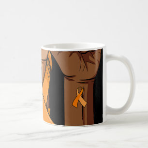 Zijn gevecht is mijn gevechtshandleukemie bewustzi koffiemok