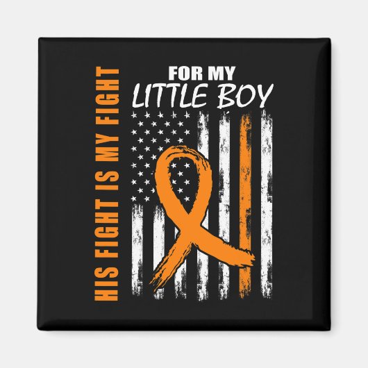 Zijn gevecht is mijn vechtjongen die leukemie heef magneet (Voorkant)