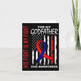 Zijn gevecht tegen Chd Awareness Godfather America Kaart