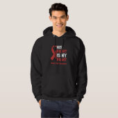 Zijn gevecht tegen sikkelcelbewustzijn hoodie (Voorkant volledig)