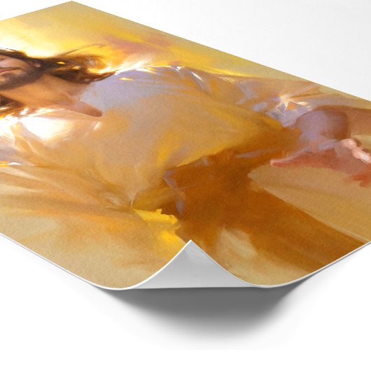 Zijn glorieuze licht poster (Hoek)