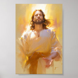 Zijn glorieuze licht poster