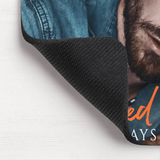 Zijn goddeloze manieren Mousepad Muismat (Hoek)