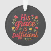 Zijn Grace is voldoende Ornament (voorkant)