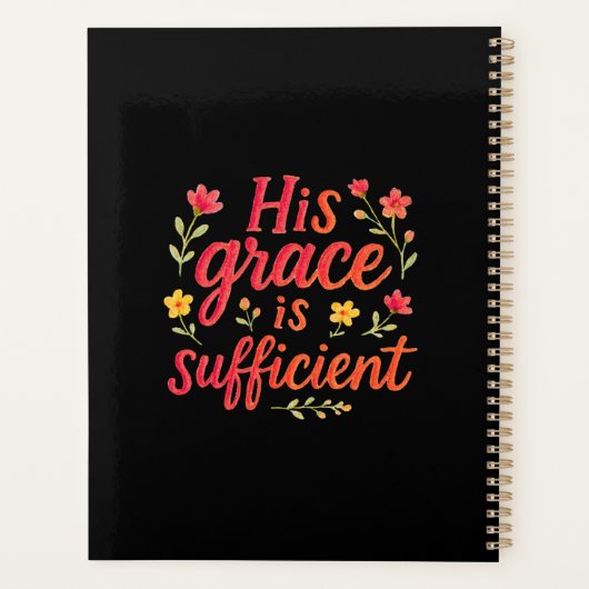 Zijn Grace is voldoende Planner (Achterkant)