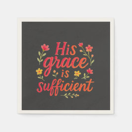 Zijn Grace is voldoende Servet