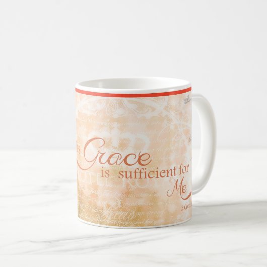 Zijn Grace Koffiemok (Voorkant rechts)