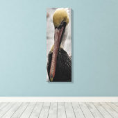 Zijn grond vasthouden canvas afdruk (Insitu (Houten vloer))