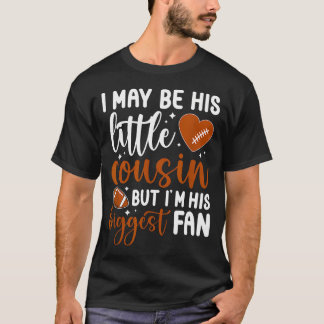 Zijn grootste fan voetbal neef van een voetballer t-shirt