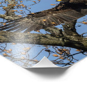 Zijn grote entree foto afdruk (Hoek)