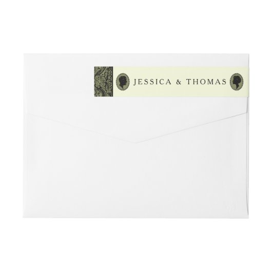 Zijn & haar Art Deco Silhouette Wedding Collectie (Achterkant)