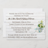 Zijn & haar dag op de Bachelorette Kaart (Achterkant)