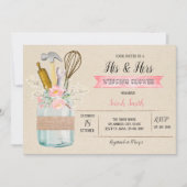 Zijn haar douchekaart kaart (Voorkant)