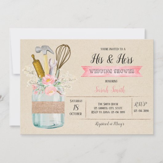 Zijn haar douchekaart kaart (Voorkant)