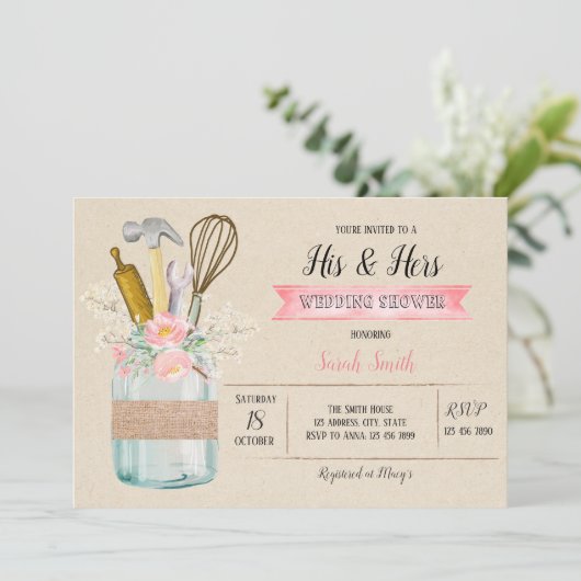 Zijn haar douchekaart kaart (Staand voorkant)