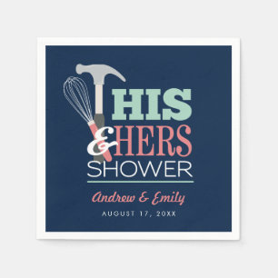 Zijn & Haar Hamer Whisk Handy Couple Shower Servet