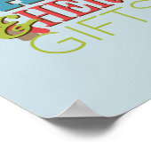 Zijn & Haar Hamer Whisk Paar Douche Giften Teken Poster (Hoek)