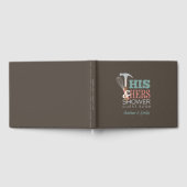 Zijn & Haar Handige Trouwkoppel Bruidsfeest Gastenboek (Volledig)