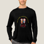 ZIJN & HAAR KERSTVREUGDE Tri-Blend SHIRT (Voorkant volledig)