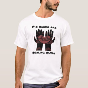 ZIJN HANDEN HEALEN HANDEN T-SHIRT