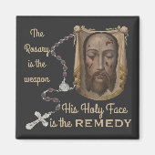 Zijn Heilige Gezicht is het REMEDY Magnet (Voorkant)