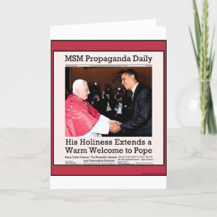 Zijn Heiligheid ontmoet de Paus Kaart