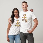 Zijn herboren in het Sinaasappel T-shirt (Unisex)