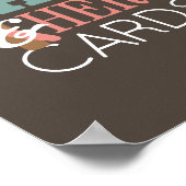 Zijn & Heren Hamer Whisk Couple Shower Kaarten Sig Poster (Hoek)