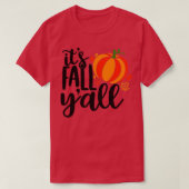 Zijn Herfst Yall23 T-shirt (Design voorkant)