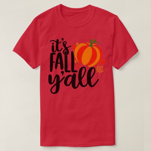 Zijn Herfst Yall23 T-shirt (Design voorkant)