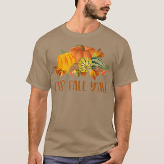 Zijn Herfst Yall Cute Pumpkins Squashes Autumn Her T-shirt