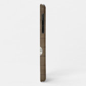 Zijn Herfst Y'all Leopard Zebra pompoenen w Wood Case-Mate iPhone Case (Achterkant/links)