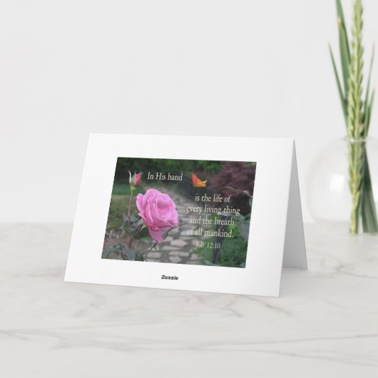 Zijn herinneringen kaart (Achterkant)