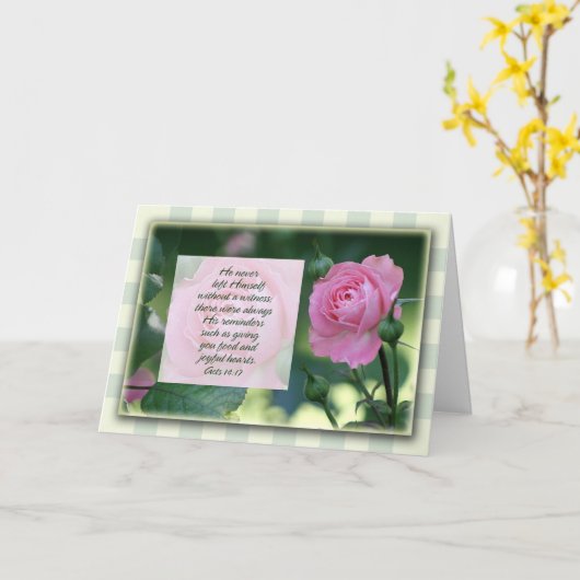 Zijn herinneringen kaart (Gele Bloem)