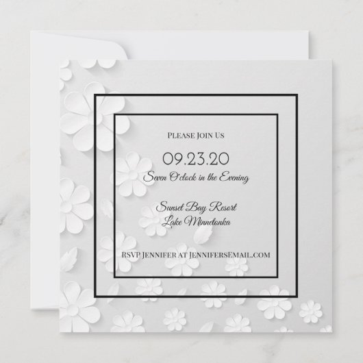 Zijn & Hers Bachelor/Bachelorette Party Kaart (Achterkant)