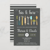 Zijn & Hers Gereedschap en Gadgets Koppels Vrijgez Kaart (Voorkant / Achterkant)