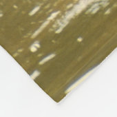 Zijn hoofd in water gooien fleece deken (Hoek)