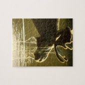 Zijn hoofd in water gooien legpuzzel (Horizontaal)