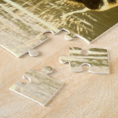 Zijn hoofd in water gooien legpuzzel (Zijkant)