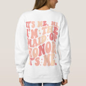 Zijn ik hem in het bruidsmeisje zijn ik gepersonal trui (Achterkant)