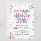 Zijn ik, Hi Groovy Disco Eras Verjaardagsfeestje Kaart (Voorkant)